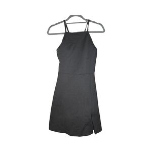 Chic Charcoal Mini Dress